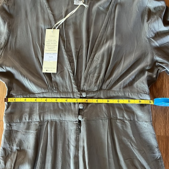 Yireh Compass Jumper Jumpsuit in Slate / Grey - Picture 8 of 11